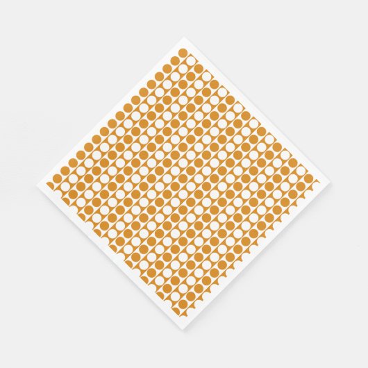 Serviette En Papier Motif personnalisé point carré (Coin)