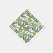 Serviette En Papier motif plante (Coin)