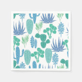 Serviette En Papier motif plante (Devant)