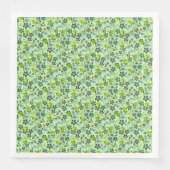 Serviette En Papier motif plante A03.b Lgreen BG (Devant)