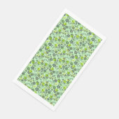 Serviette En Papier motif plante A03.b Lgreen BG (Coin)