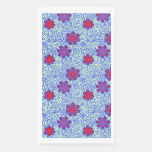 Serviette En Papier motif plante A13.b LGreen BG