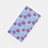 Serviette En Papier motif plante A13.b LGreen BG (Coin)