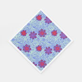 Serviette En Papier motif plante A13.b LGreen BG (Coin)