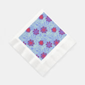 Serviette En Papier motif plante A13.b LGreen BG (Coin)