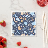 Serviette En Papier motif poster de animal (En situation)