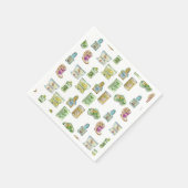 Serviette En Papier Motif potion de sorcière double double (Coin)