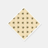 Serviette En Papier Motif Queen Bee (Coin)