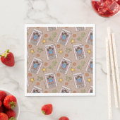 Serviette En Papier Motif Recherché Cookie Monster (En situation)