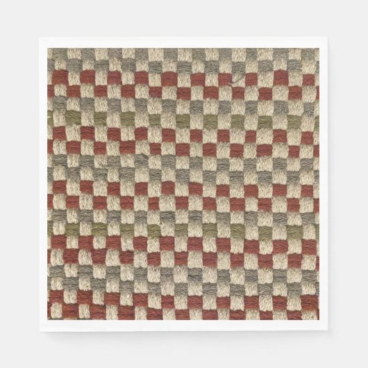 Serviette En Papier Motif Retro Potholder (Devant)
