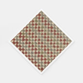 Serviette En Papier Motif Retro Potholder (Coin)