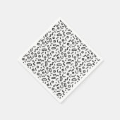 Serviette En Papier Motif Retro Squiggle (Coin)