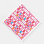 Serviette En Papier Motif Rhombus (Coin)
