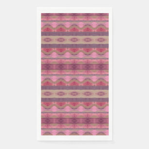 Serviette En Papier Motif rose