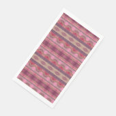 Serviette En Papier Motif rose (Coin)