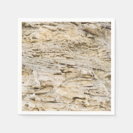 Serviette En Papier Motif Sandstone (Devant)