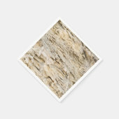 Serviette En Papier Motif Sandstone (Coin)