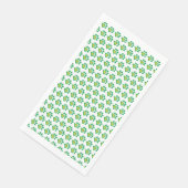 Serviette En Papier Motif Shamrock Dog Paw | Saint Patrick's Day (Coin)