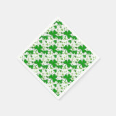 Serviette En Papier Motif Shamrock irlandais (Coin)