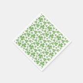 Serviette En Papier Motif Shamrock Vert mignon (Coin)