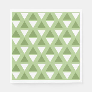 Serviette En Papier Motif simple vert pastel