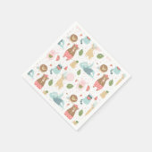 Serviette En Papier Motif Sloth & Friends (Coin)