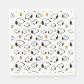 Serviette En Papier Motif Snoopy & Woodstock (Devant)