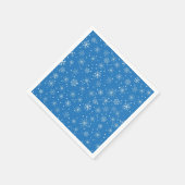 Serviette En Papier Motif Snowflake (Coin)
