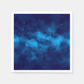 Serviette En Papier Motif spatial (Devant)