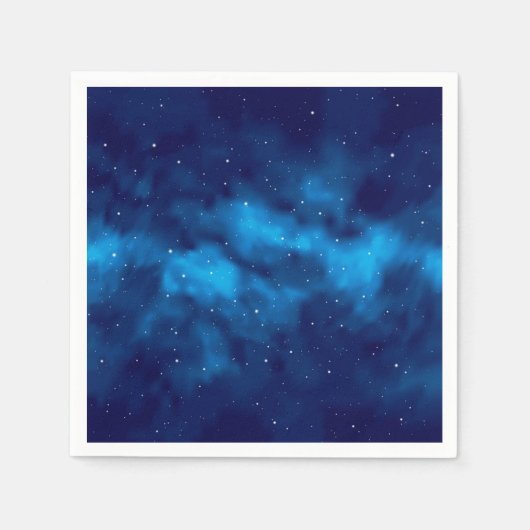 Serviette En Papier Motif spatial (Devant)