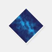 Serviette En Papier Motif spatial (Coin)