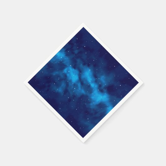 Serviette En Papier Motif spatial (Coin)