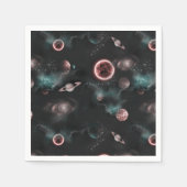 Serviette En Papier Motif spatial (Devant)