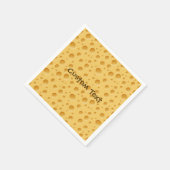 Serviette En Papier Motif suisse au fromage (Coin)
