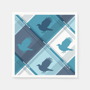 Serviette En Papier MOTIF Tartan RAVENCLAW™