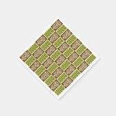 Serviette En Papier Motif Tiki (Coin)