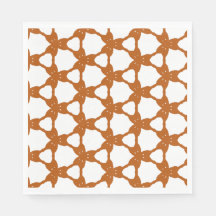 Motif triangle orange