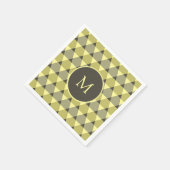 Serviette En Papier Motif triangles (Coin)