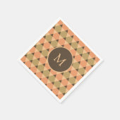 Serviette En Papier Motif triangles (Coin)