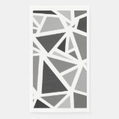 Serviette En Papier Motif triangles colorés 5 (Devant)