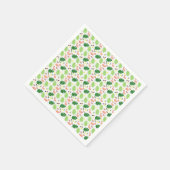 Serviette En Papier Motif tropical (Coin)