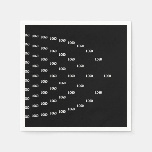 Serviette En Papier Motif unique avec logo/image téléchargée (Devant)