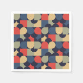 Serviette En Papier Motif vecteur (Devant)