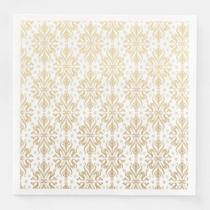 Serviette En Papier Motif Vintage Luxueux