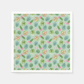 Serviette En Papier Motif Wild Cactus (Devant)