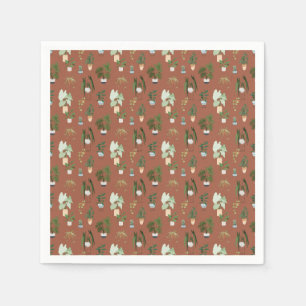 Serviette En Papier Motif Wild Cactus