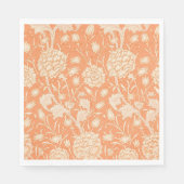 Serviette En Papier Motif Wild Tulip (par William Morris) (Devant)