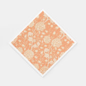 Serviette En Papier Motif Wild Tulip (par William Morris) (Coin)