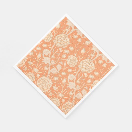 Serviette En Papier Motif Wild Tulip (par William Morris) (Coin)
