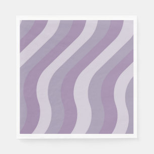 Serviette En Papier Motif Y2K Super de flux de liquide violet